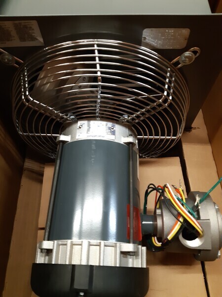 12" Explosion Proof Exhaust Fans | Surplus & Used | BJ Electric Motor